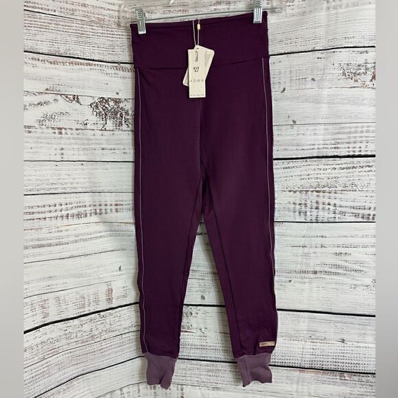 Fit li Alma Joggers leggings womens Sz Petite Small Moda Fitness pull on Brazil - Picture 1 of 9